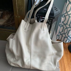 America Eagle genuine leather tote.